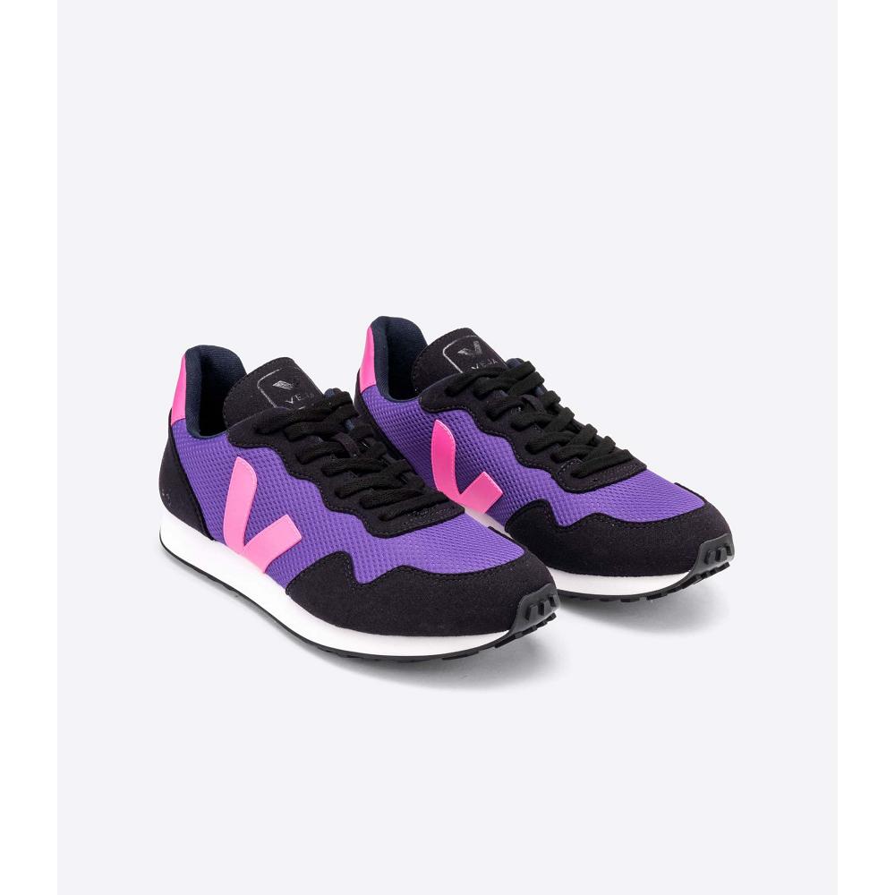 Women's Veja SDU REC ALVEOMESH Running Shoes Purple/Black | SG 433CTV